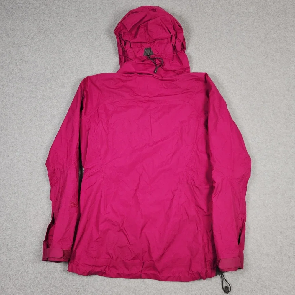 Patagonia Rain Jacket Womens Small Magenta Hooded Gore-Tex Super Cell